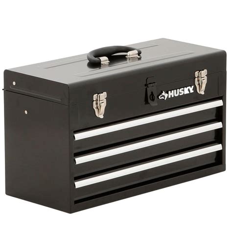 small metal tool box home depot|portable tool box with drawers.